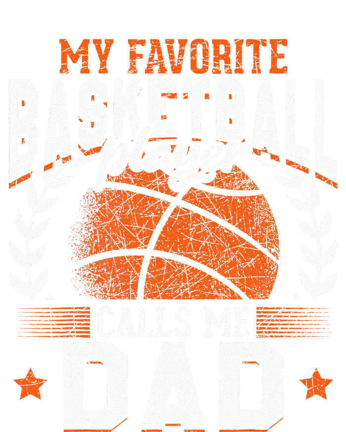 My Favorite Basketball Player Calls Me Dad Basketball Softstyle Adult Sport Polo