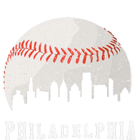 Skyline Vintage Philadelphia Baseball Fans T-Shirt