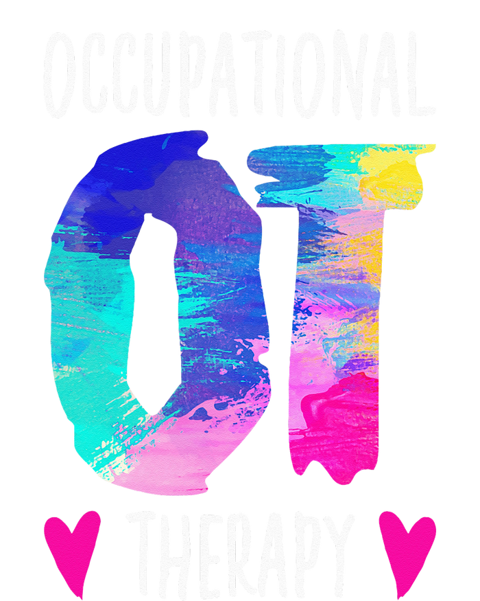 Occupational Therapist OTA Colorful Occupational Therapy T-Shirt