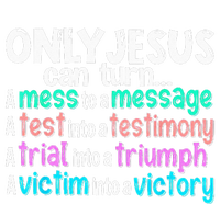 Only Jesus Can Turn A Mess To A Message City Backpack