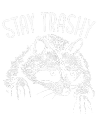 Stay Trashy Trash Pandas Raccoon Lover Wildlife Animal Dry Zone Grid Polo