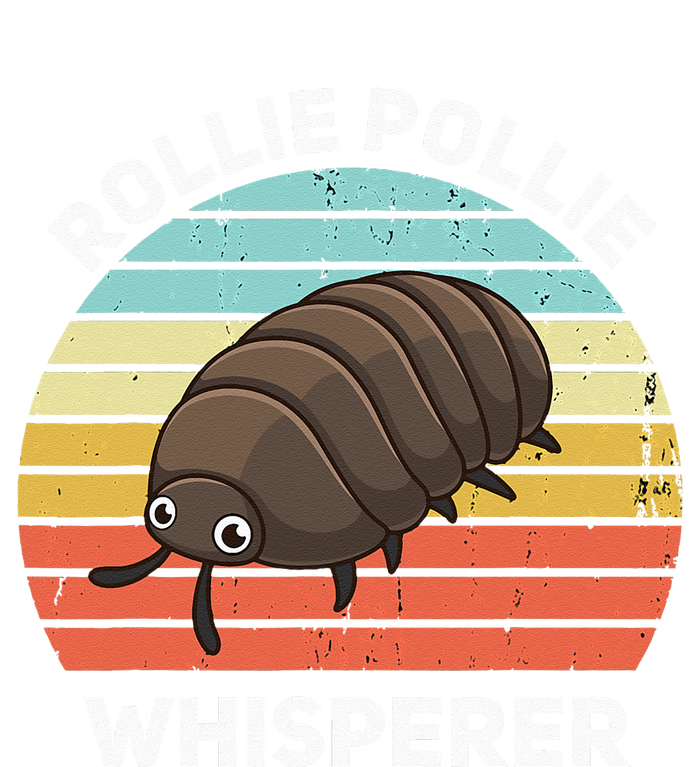 Rollie Pollie Whisperer Funny Isopod Kawaii Rollie Pollie T-Shirt