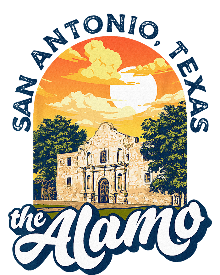 The Alamo San Antonio Texas Mission Vintage Retro Remember T-Shirt