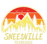 Vintage Sneedville Tennessee TN Mountains Hiking Souvenir Women's Perfect Tri Tunic Long Sleeve Shirt