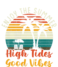 Enjoy The Summer High Tides Good Vibes Mesh Reversible Basketball Jersey Tank