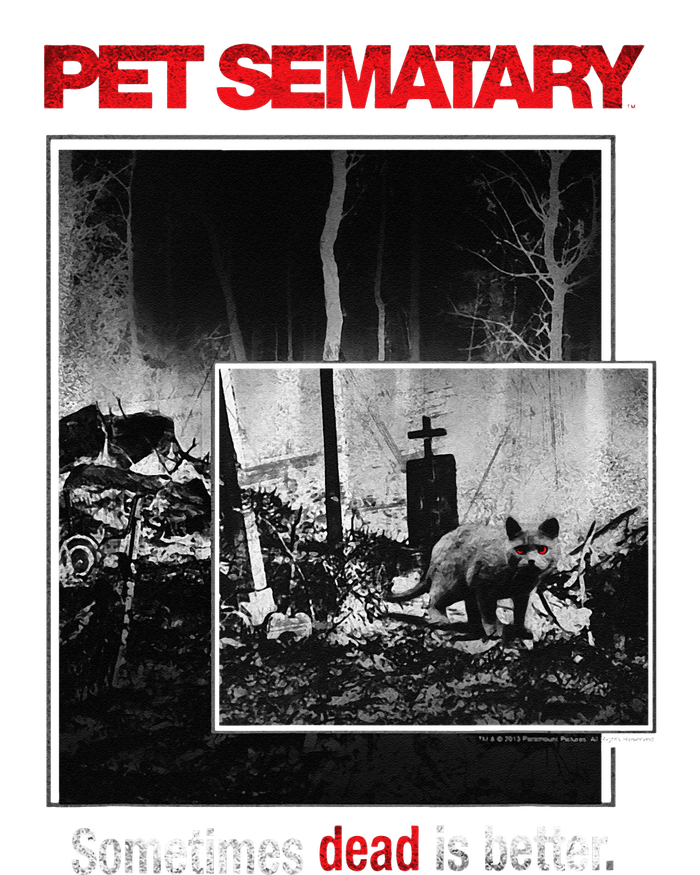 Pet Semetary Cat Poster T-Shirt