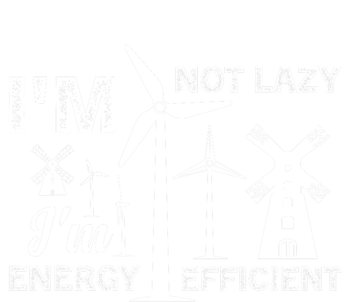 I´m Not Lazy I´m Energy Efficient Funny Green Energy Coaster