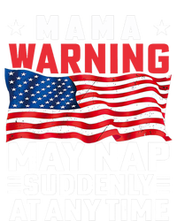 Mama Warning May Nap Suddenly At Any Time American Flag Impact Tech Backpack