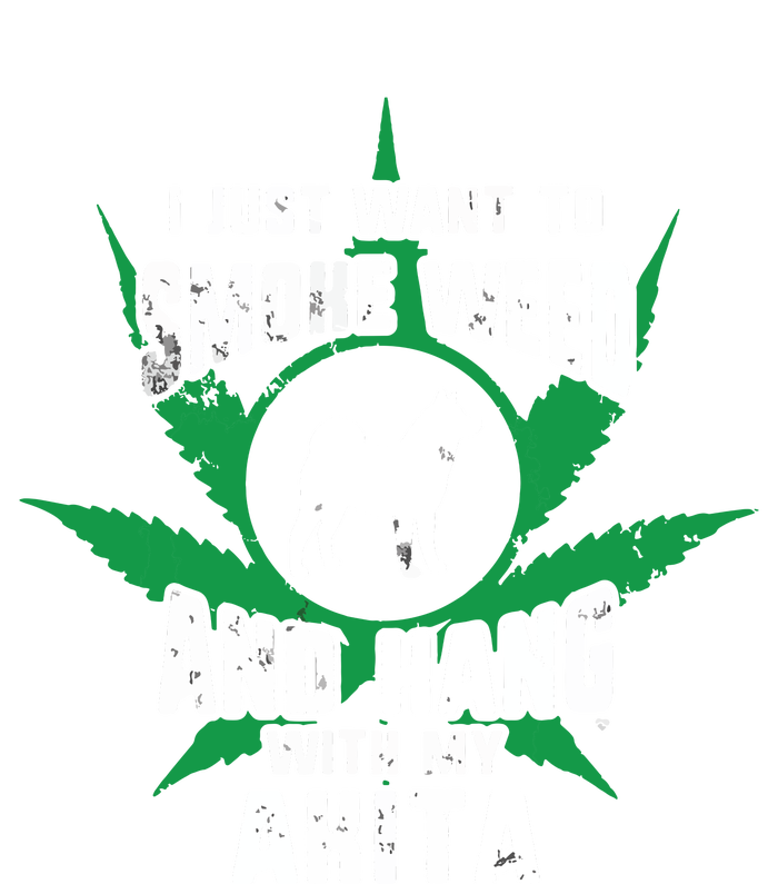 Weed And Hang With My Akita Funny T-Shirt