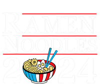 Ramen Noodles 2024 Funny Political Election Sarcastic Short Acrylic Beanie