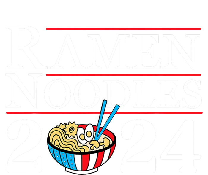 Ramen Noodles 2024 Funny Political Election Sarcastic Short Acrylic Beanie