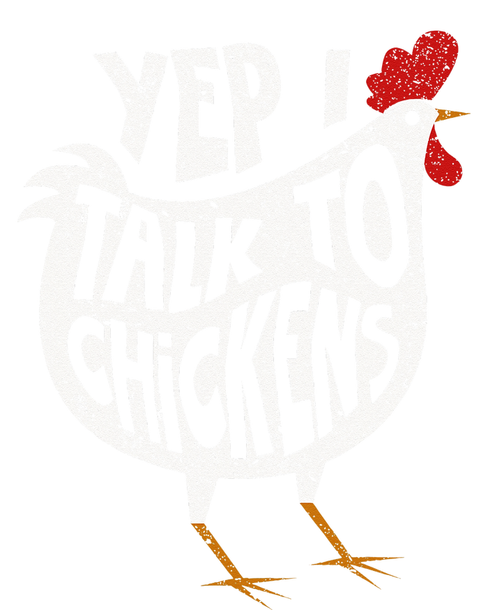 Yep I Talk To Chickens Cute Chicken Buffs Hoodie