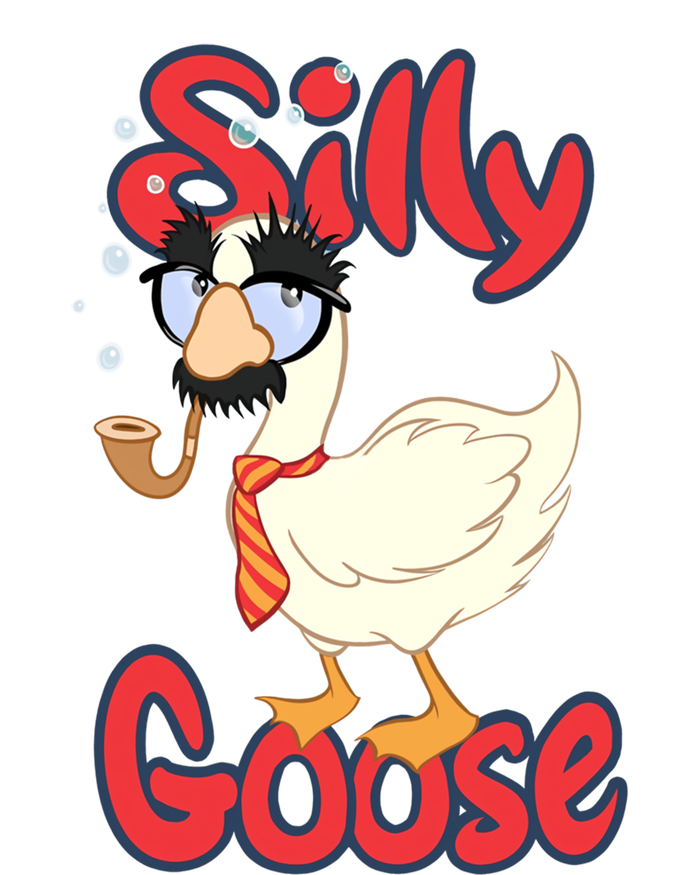 Silly Goose Funny Duck Cute Vintage Gift T-Shirt