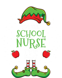 Im The School Nurse Elf Christmas Cute Gift Insulated Varsity Jacket