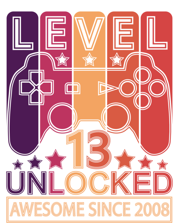 Level 13 Unlocked Birthday Gamer Cute Gift T-Shirt