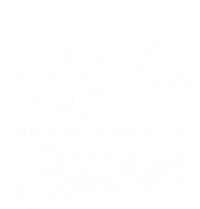 Aunt Like A Mom Only Cooler Cute Gift Cute Auntie Gift Great Gift Valucap Bio-Washed Visor