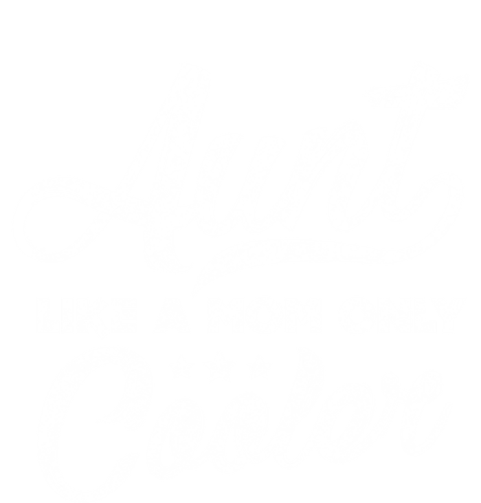 Aunt Like A Mom Only Cooler Cute Gift Cute Auntie Gift Great Gift Valucap Bio-Washed Visor