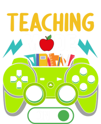 Teaching Mode On Gamer Back To School First Days Gift Women's Racerback Tank