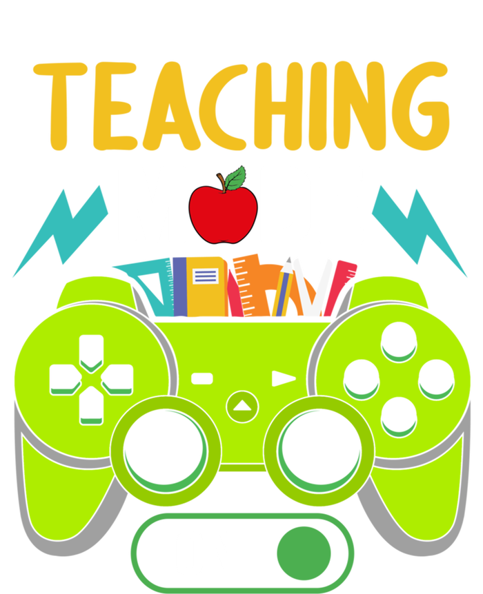 Teaching Mode On Gamer Back To School First Days Gift Women's Racerback Tank