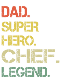 Vintage Style Dad Hero Chef Legend Fathers Day Gift T-Shirt