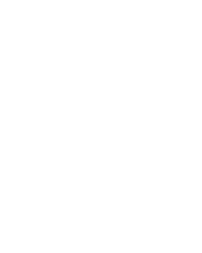 Aunt And 2 Nephews The Perfect Chaos Team Aunts Nieces Cute Gift Poster