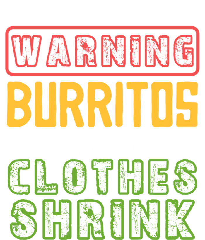 Warning Burritos Make Your Clothes Shrink Mexican Burrito Gift Sustainable Knit Beanie