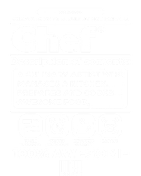 Warning Chef 100% Awesome Culinary Artist Gift Toddler Hoodie