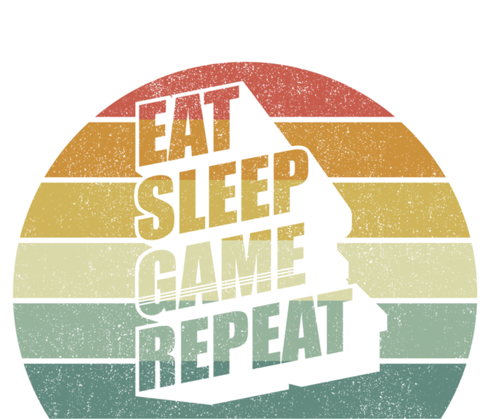 Vintage Retro Eat Sleep Game Repeat Gamer Funny Gift Funny Gaming Gift Tank Top