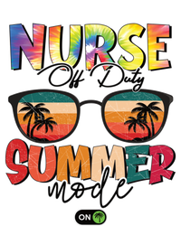 Vintage Tie Dye Nurse Off Duty Summer Vacay Mode On Meaningful Gift Ladies Essential Flowy Tank