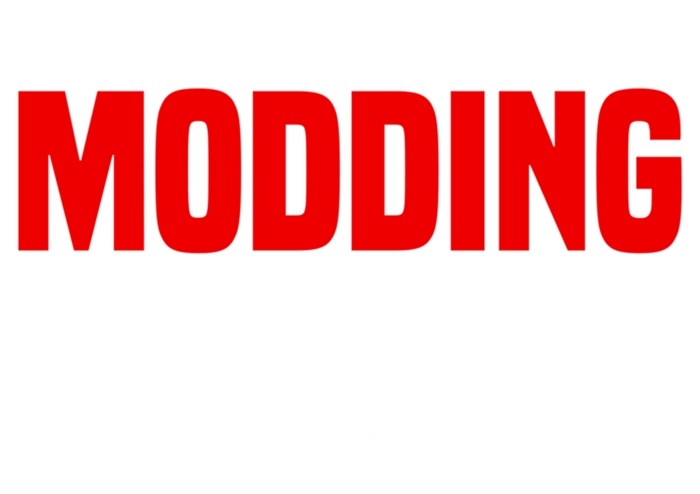 Modding Master Gift Joke Video Gaming Modding Game Mods Gift Tank Top