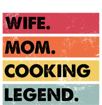 Wife Mom Cooking Legend Funny Chef Mother Gift Hoodie