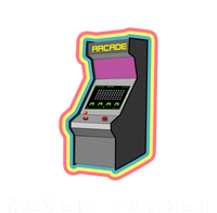 Never Forget Arcade Games Vintage Retro Gaming Gamer Cute Gift Tall Long Sleeve T-Shirt