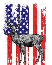 Us Flag Deer Hunting Dad Great Gift Tall Hoodie