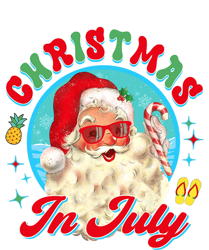 Christmas In July Santa Claus Vacation Summer Men Women Kids Magnet