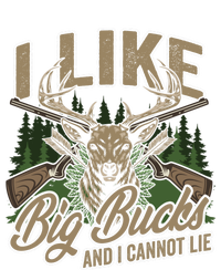 I Like Big Bucks I Cannot Lie Funny Hunting Saying Gift V-Neck T-Shirt