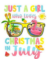 Just A Girl Who Loves Christmas In July Summer V-Neck T-Shirt