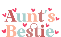 Aunts Bestie From Auntie To Niece Funny Gift Short Acrylic Beanie