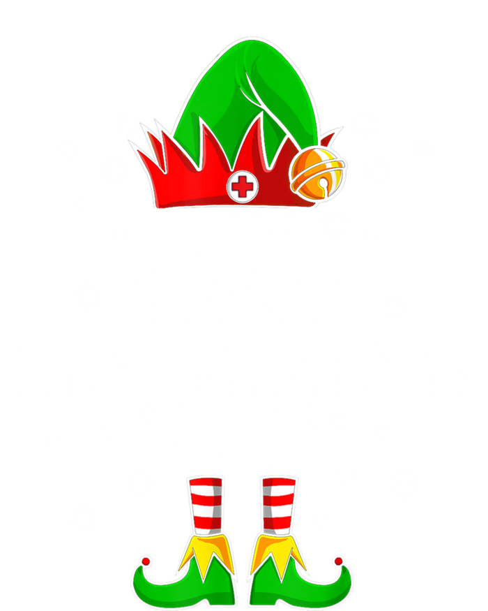 Nurse Case Ager Elf Nursing Christmas Costume Gift T-Shirt