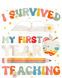 Back To School I Survived My First Year Of Teaching Groovy T-Shirt