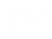 Nurse Funny Nursing Resting Nurse Face Cool Gift Women's V-Neck T-Shirt