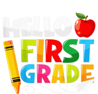 Kid Hello First Grade 1st Day Of School Teacher Women's V-Neck T-Shirt