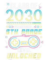 Class Of 2030 Gaming 6th Grade Level Unlocked Back To School T-Shirt