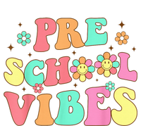 Back To School Preschool Vibes Groovy Teacher Wo Kid T-Shirt