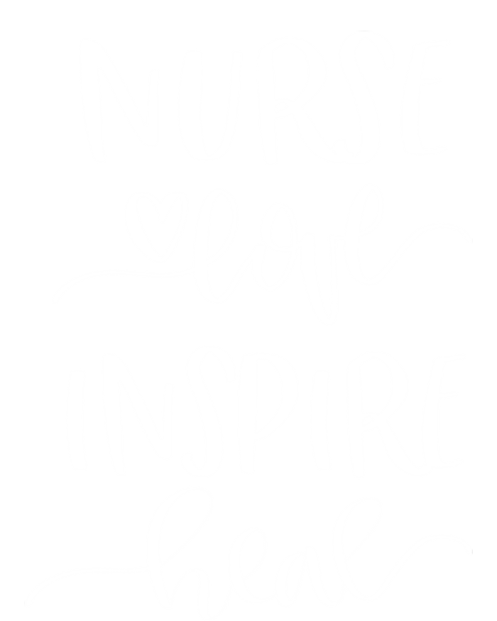 Nurse Love Inspire Heal Gift Premium Hoodie