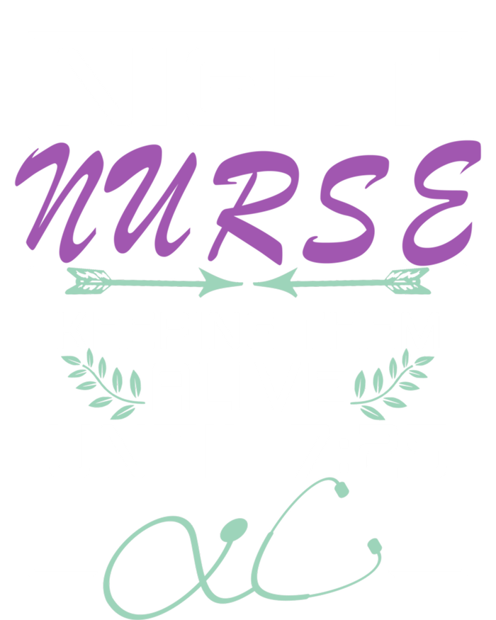 Nurse Gift Keeping Alive Until 7:25 Funny Night Shift Nurse Gift Canvas