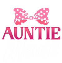 Cute Auntie Mouse Niece Nephew Aunt Gift Valucap Bio-Washed Visor