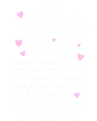 The Auntie Code Best Aunt Sister Niece Nephew Funny Gift Meaningful Gift T-Shirt