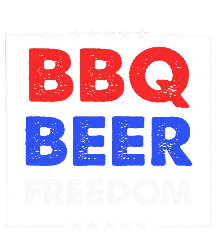 BBQ Beer Freedom Women’s Perfect Tri Rocker Tank