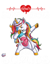 Unicorn Nurse Real Superheroes Wear Scrubs S Nursicorn Gift Tall T-Shirt