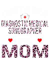 I Have Two Titles Nurse And Mom Diagnostic Medical Sonograph Funny Gift Short Acrylic Beanie